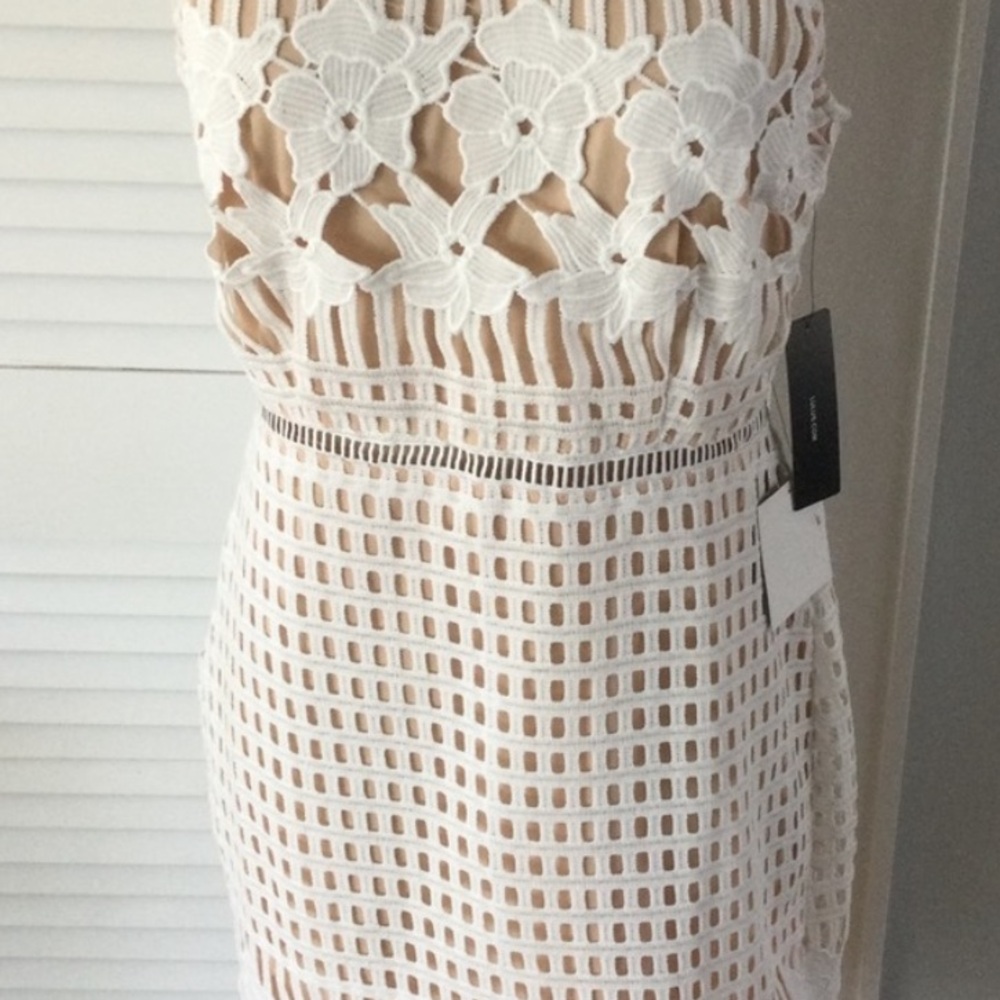 NWT Lulu’s Nude Look Lace Dress - Picture 8 of 8